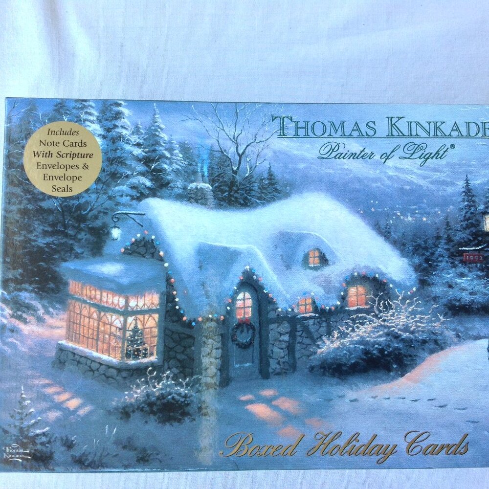 Thomas Kinkade Holiday Cards Christmas Cards